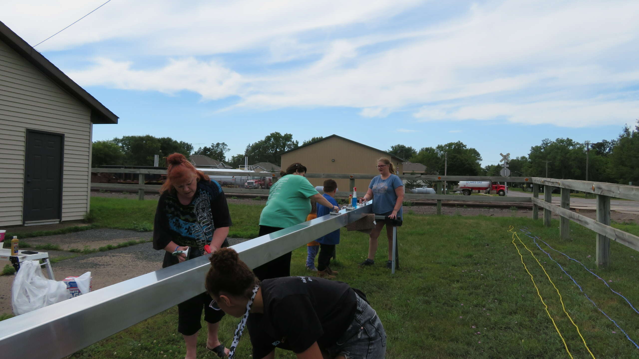 Removing Road Grit Christian Cross Ministries