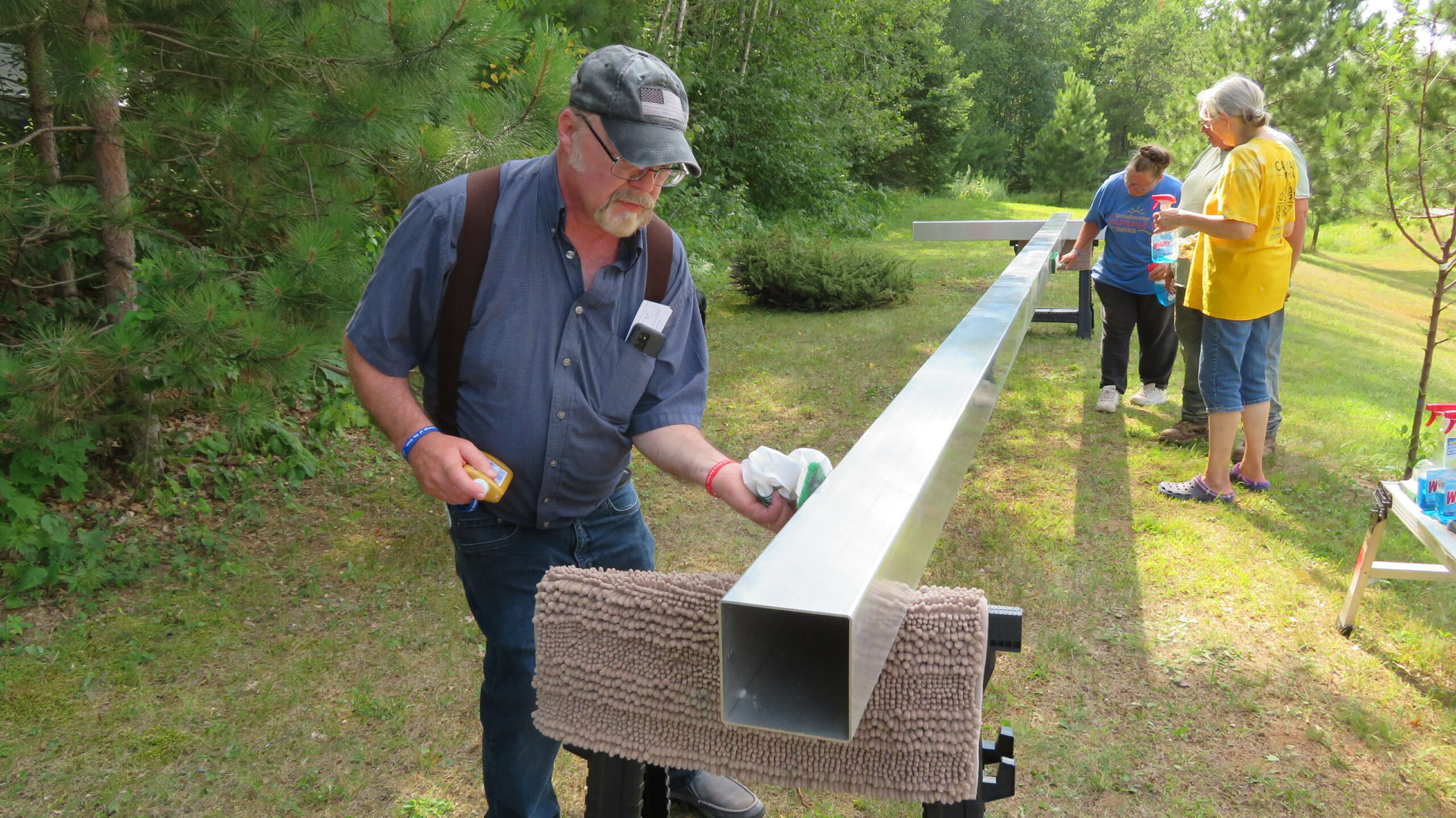 Removing Road Grit Christian Cross Ministries