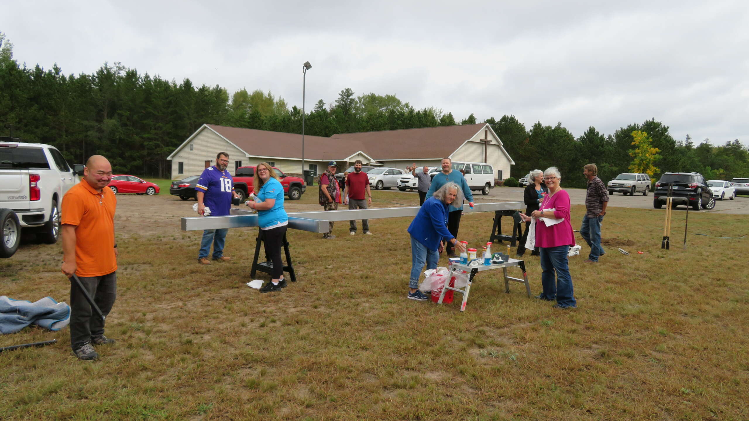 Removing Road Grit Christian Cross Ministries