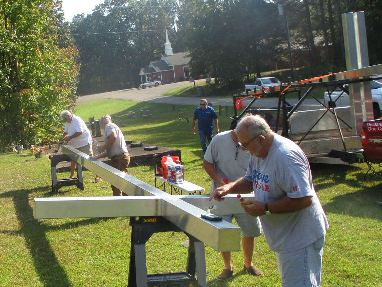 Removing Road Grit Christian Cross Ministries