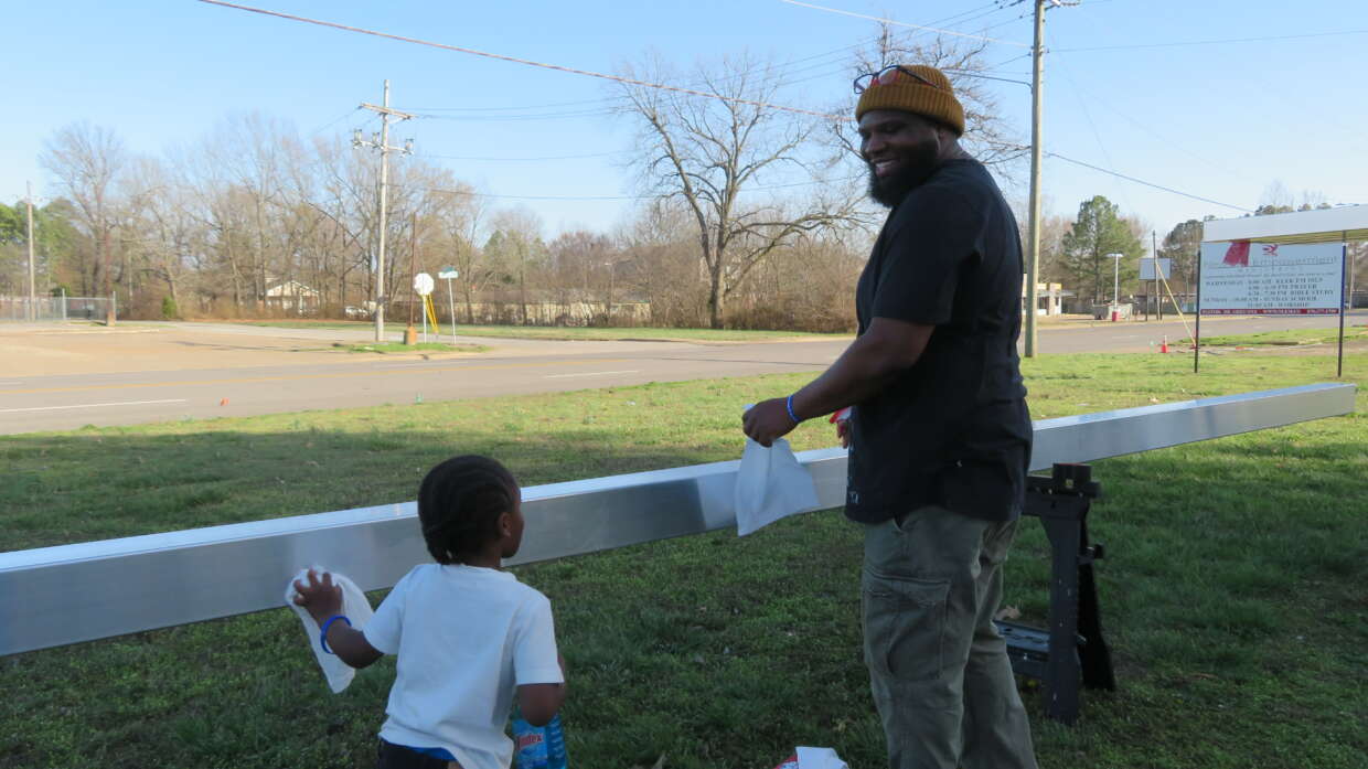 Removing Road Grit Christian Cross Ministries